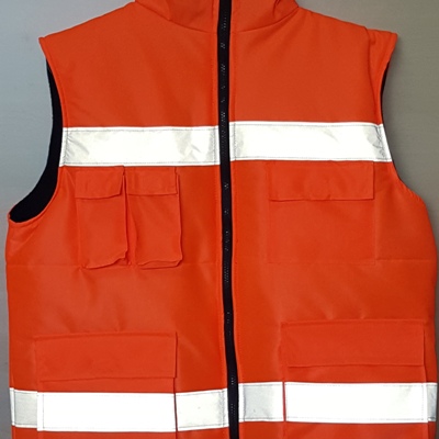 Orange Safety Jacket EN 20471